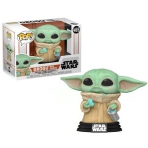 Funko Pop Grogu #465 Star Wars – Baby Yoda With Cookies – Excellent État